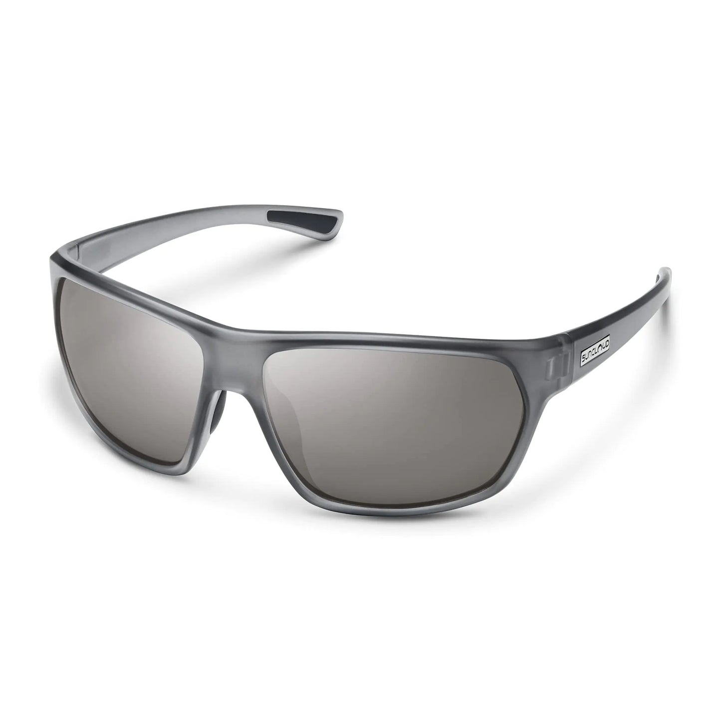 Suncloud Boone Polarized Sunglasses Matte Silver Gray/Polarized Silver Mirror One Size