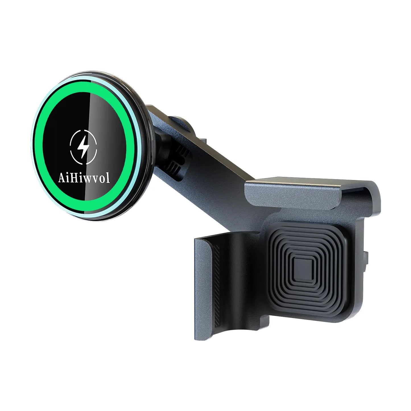 for Qi2 15W Tesla Phone Mount Charger, Fast Wireless Charging Phone Holder for Tesla Model Y/Model 3/ Cybertruck/Laptop, Tesla Phone Charger for iPhone 16/15/14/13/12 Series