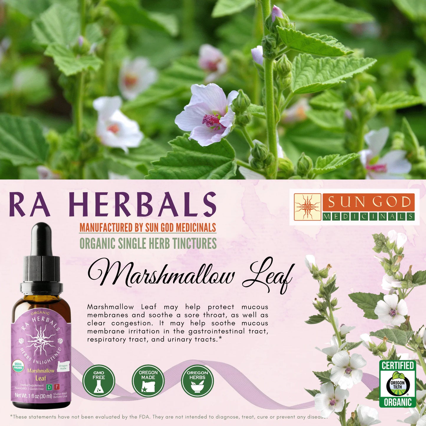 Marshmallow Leaf Tincture